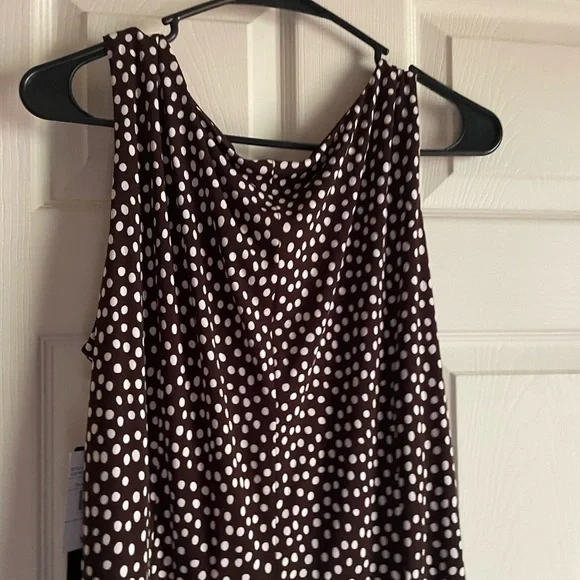 Perceptions Women’s Size 18W Polka Dot Dress - Picture 8 of 12